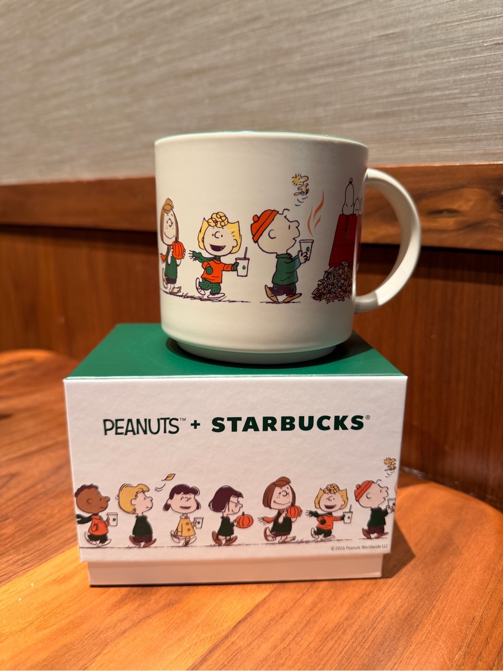 Starbucks Peanuts exclusive  Mug -collection 2026